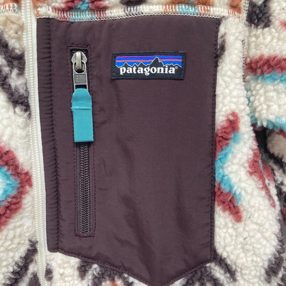 (SOLD) Patagonia Retro X Fern Dell Jacket Fleece - Picture 7 of 9